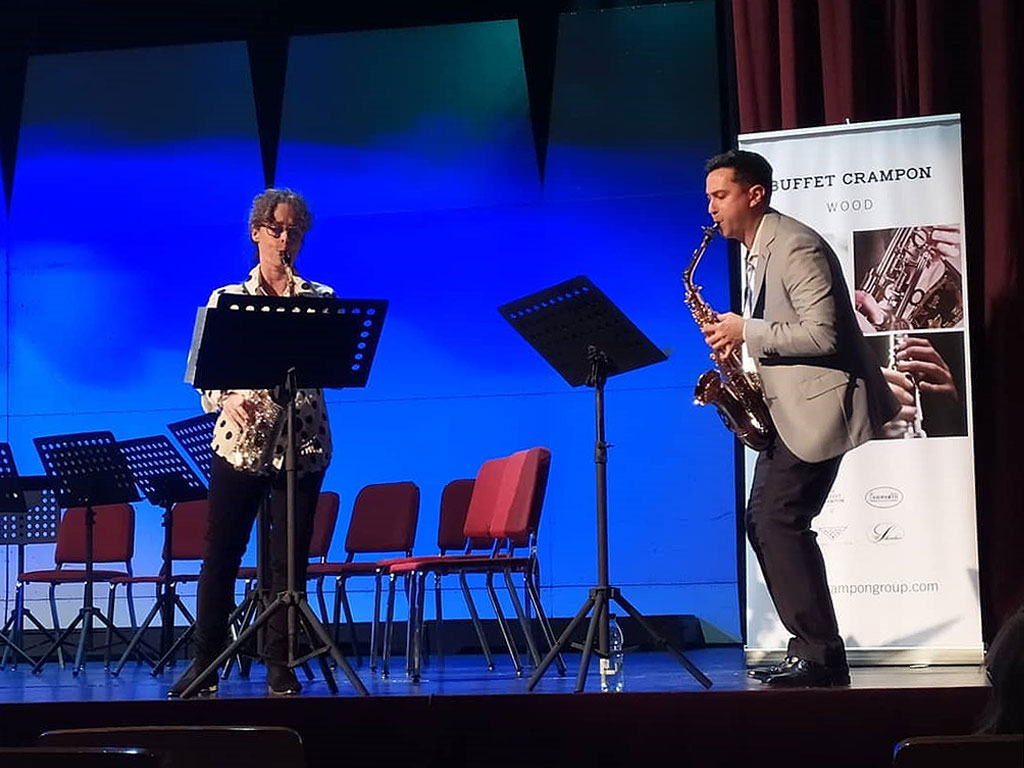 5to encuentro internacional de saxofones Uruguay