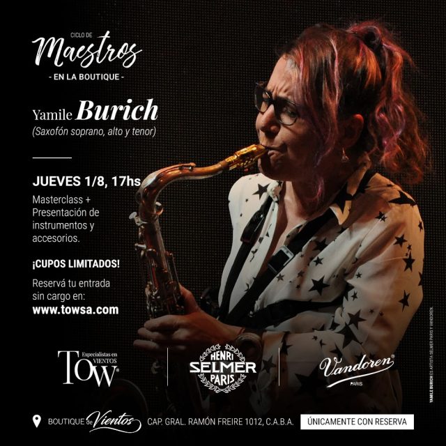 yamile-burich-ciclo-de-maestros-2024-selmer-paris-vandoren-towsa