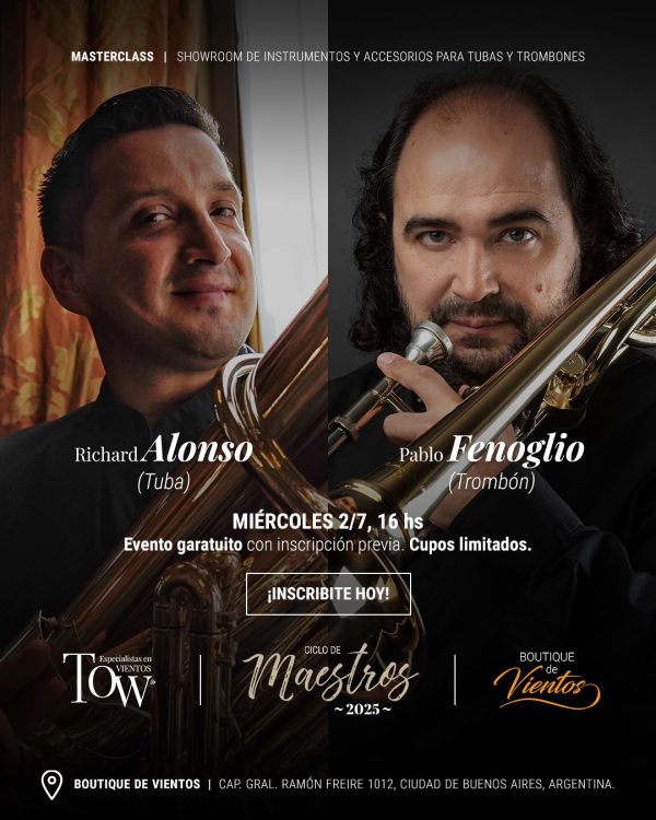 Ciclo de maestros en la Boutique con Pablo Fenoglio y richard alonso