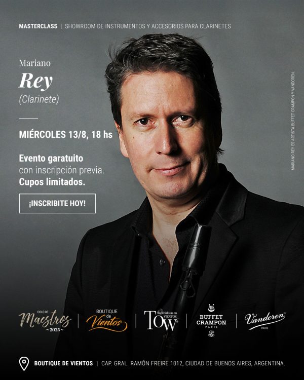 Ciclo de Maestros con Mariano Rey