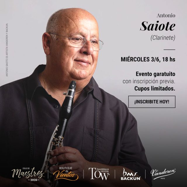 antonio-saiote-ciclo-de-maestros-1080x1350px-towsa Ciclo de Maestros con ANtonio Saiote en Boutique de Vientos